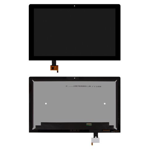 Pantalla LCD puede usarse con Lenovo Yoga Tablet 2 Pro 1380, negro, versión Wi Fi , sin marco