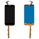 Pantalla LCD puede usarse con Alcatel One Touch 6036 Idol 2 Mini S, negro