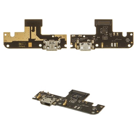 Cable flex puede usarse con Xiaomi Redmi Note 5A, del conector de carga, con micrófono, Copy, placa del cargador