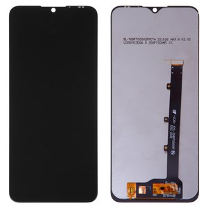 Pantalla LCD puede usarse con ZTE Blade V2020 Smart, Blade V30 Vita, negro, sin marco, Original PRC , LMIBH06817290 LFPC 03, FPC T68PTS00VF