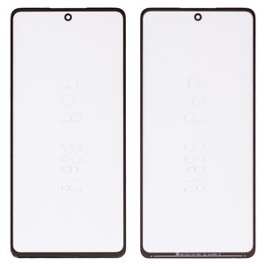 Vidrio de carcasa G+OCA PRO puede usarse con Samsung M536 Galaxy M53, con película OCA, negro