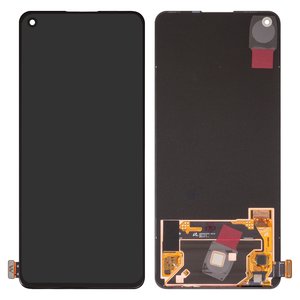 Pantalla LCD puede usarse con Realme GT Neo 2; OnePlus 9RT 5G, negro, sin marco, Original PRC , RMX3370, MT2110, MT2111