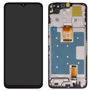Pantalla LCD puede usarse con Huawei Honor X6a, negro, con marco, High Copy, WDY LX1, WDY LX2