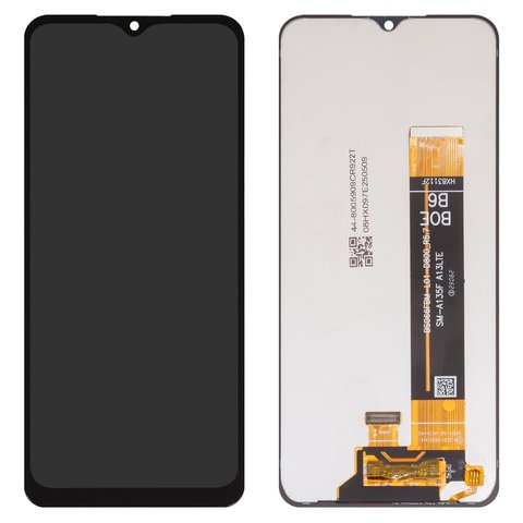 Pantalla LCD puede usarse con Samsung A135 Galaxy A13, A137 Galaxy A13, A236B Galaxy A23 5G, M135 Galaxy M13, M236B Galaxy M23, M336B Galaxy M33, negro, sin marco, High Copy, BS066FBM L01 D800_R5.7