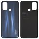 Panel trasero de carcasa puede usarse con Oppo A53 4G, A53s 4G, negra, electric black