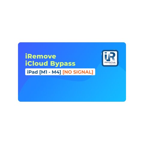iRemove iCloud Bypass para iPad [M1 M4] [NO SIGNAL]