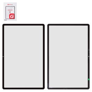 Vidrio de carcasa G+OCA PRO puede usarse con Samsung T730  Galaxy Tab S7 FE 12.4" Wi FI, T735  Galaxy Tab S7 FE 12.4" LTE, T736B  Galaxy Tab S7 FE 12.4" LTE 5G, con película OCA, negro