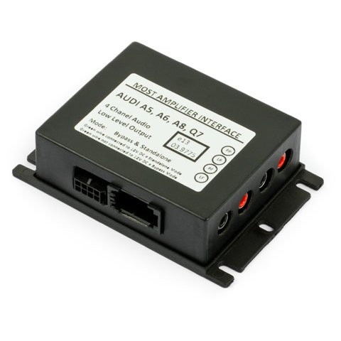 MOST адаптер BOS MI009 для підключення аудіопідсилювача до Audi MMI