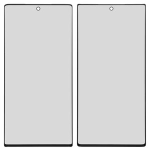 Скло корпуса для Samsung N970F Galaxy Note 10, чорне