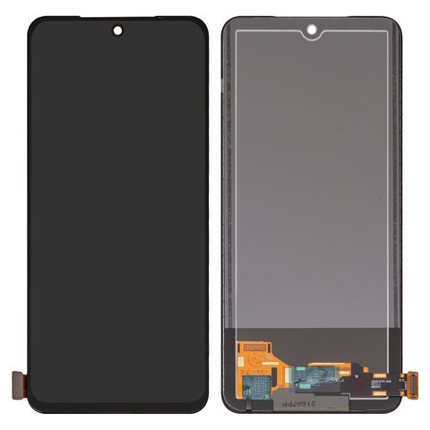 Дисплей для Xiaomi Poco M5s, Redmi Note 10, Redmi Note 10S, черный, без рамки, Сopy, TFT , M2101K7AI, M2101K7AG