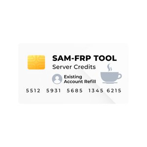 Серверные кредиты Sam FRP Tool пополнение существующего аккаунта 