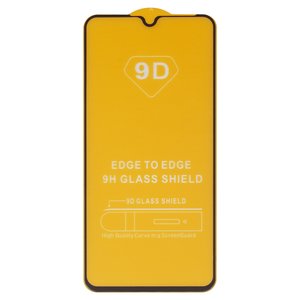 Защитное стекло для Xiaomi Mi A3, Mi CC9e, совместимо с чехлом, Full Glue, без упаковки , черный