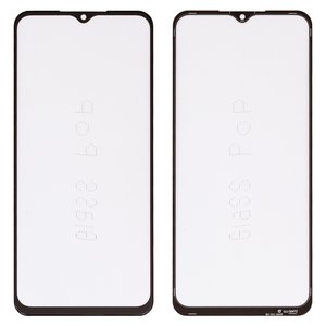 Скло корпуса G+OCA PRO для Samsung M135 Galaxy M13, з ОСА плівкою, чорне