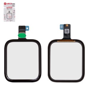 Сенсорний екран G+OCA PRO для Watch 5 44mm, Watch SE 44mm, з ОСА плівкою, чорний