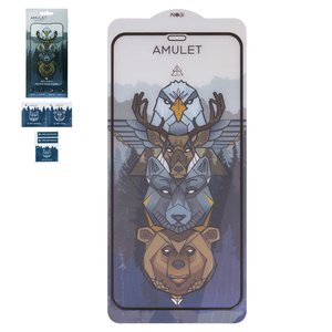 Захисне скло iNobi Amulet для Apple iPhone 11 Pro Max, iPhone XS Max, Full Glue, Anti Static, чорний