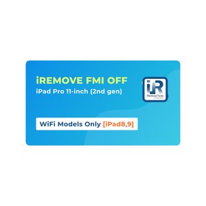 iRemove FMI OFF iPad Pro 11 inch 2nd Gen  лише WiFi моделі [iPad8,9]