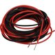 Провод в силиконовой изоляции 24AWG, 0,2 мм², 1 м, красный