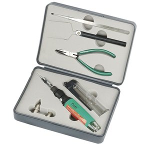Паяльник газовый с набором инструментов для пайки Pro'sKit 1PK-GS300K Паяльник газовый с набором инструментов для пайки Pro'sKit 1PK-GS300K