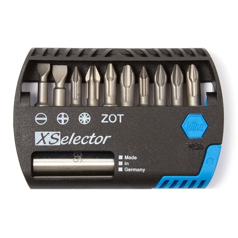 Набор бит Wiha 7944 045 XSelector ZOT с магнитным держателем