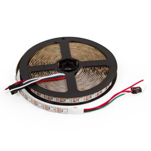 Светодиодная лента SMD5050, WS2812B (белая, с управлением, IP20, 5 В, 60 диодов/м, 5 м) Светодиодная лента SMD5050, WS2812B (белая, с управлением, IP20, 5 В, 60 диодов/м, 5 м)