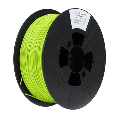 Филамент для 3D принтера PRUSA PLA+ MATT Lime green, 1 кг