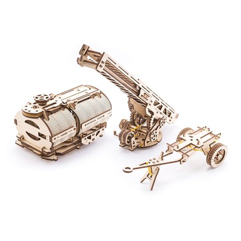 Механічний 3D пазл UGEARS Набір доповнень до моделі Вантажівка UGM 11