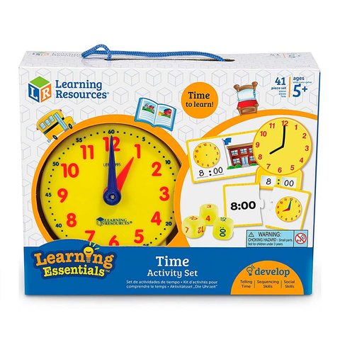 Навчальний ігровий набір Learning Resources Вивчаємо час