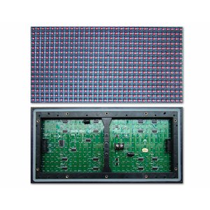 Outdoor LED Module P10-Blue (320 × 160 mm, 32 × 16 dots, IP65, 2000 nt) Outdoor LED Module P10-Blue (320 × 160 mm, 32 × 16 dots, IP65, 2000 nt)