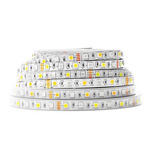 RGB+WW LED Strip SMD5050 300 LEDs, 12 V, 5 m, IP65 